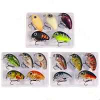 【hot】❡□¤ 5 PCS/Set Crankbait Wobbler for Pike/Trolling Rattling Baits Set Fishing Bass Perch Tackle Lures