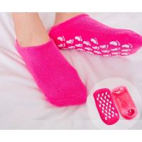 Spa Gel Sock ถุงเท้าสปา บำรุงเท้า/เล็บ รุ่น SpaGel-10Jun-J1