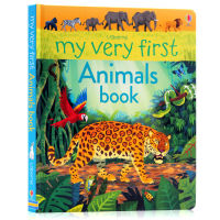 Usborne produces the original English picture book of animal book my very first animals Book Childrens animal science cognition Early Education Book English Enlightenment picture book extracurricular reading Encyclopedia of childrens Science