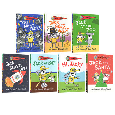 English original a jack book series Jacks world 7 hardcover childrens Enlightenment picture story picture book New York Times best-selling writer MAC Barnett