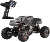 รถออฟโรดสำหรับเด็ก HBX 2098B 1/24 Mini รถ RC ตีนตะขาบหินทำลายล้าง4WD พร้อมรีโมทคอนโทรลเซอร์โวคู่2.4GHz