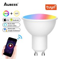 Wifi Smart Spotlight Diy Dimmable Adjustable Brightness 4w Timer Voice For Alexa Google Home Rgb Led Light Tuya Gu10 Light Bulb