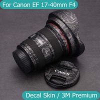 สติกเกอร์สำหรับ Canon EF 17-40Mm F4 L USM ป้องกันรอยขีดข่วนสติกเกอร์เลนส์กล้องถ่ายรูปโค้ทห่อฟิล์มป้องกันป้องกันร่างกายปกผิว F4L EF17-40