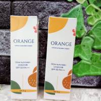 1 แถม 1 กันแดดส้ม ORANGE WHITE SUNSCREEN CREAM ขนาด 10 กรัม