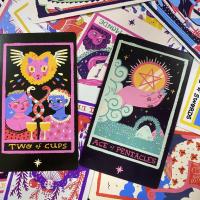 12x7 cm Rainbow Tarot Deck