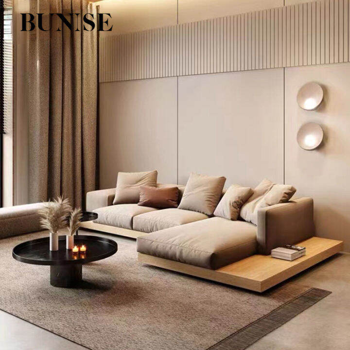 Bunise โซฟา โซฟาผ้า โซฟานุ่มๆ โซฟาหรูหรา โซฟาขนาดใหญ่ Couch Modern For  Villa Bocj-1 | Lazada.Co.Th