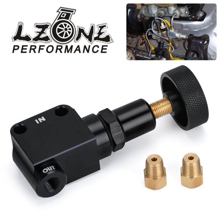LZONE Brake Proportioning Valve Bias Adjustable 1/8NPT Pressure