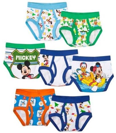 🔥6pcs Bundle Cotton Colored BRIEF for BOY KIDS 0-12years Age Assorted  Character Dsney Prints Pambata🔥