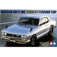 แบบทหารสุดๆ √ ชุดแบบจำลอง TAMIYA ชุด2000GT-R หุ่นประกอบ1/4 Nissan SKYLINE พร้อม24194โครงสร้างภายใน