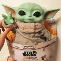 มหัศจรรย์ S Tar W Ars Yoda เด็กรูปการกระทำ Kawaii โยดาตุ๊กตาตุ๊กตาของเล่นตุ๊กตาเครื่องประดับเด็กคอลเลกชันวันเกิดของขวัญคริสต์มาส