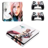 สติกเกอร์ติดเคสหุ้มปกป้องผิว PS4ลาย Final Fantasy แบบบางสติ๊กเกอร์ไวนิลสำหรับคอนโซลและคอนโทรลเลอร์ PS4