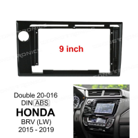 KLNU วิทยุสเตอริโอสำหรับ2015 HONDA BRV Car เครื่องเล่น MP5แอนดรอยด์ขนาด9นิ้วกรอบแผงป้ายวิทยุสเตอริโอสำหรับ