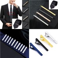 Metal Tie Clips Mens Necktie Dress Shirts Tie Pin For Wedding Ceremony Bar Gold Tie Clasp Man Business Necktie Accessories Ties