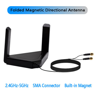 เสาอากาศภายนอกไร้สายWifi6 Intel AX200การ์ดM.2อะแดปเตอร์Wifiบลูทูธ5.1สำหรับแล็ปท็อปเดสก์ท็อป120ซม.Manageticเสาอากาศ