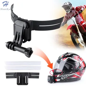 Gopro Helmet Chin Mount Sports Camera Support Go Pro Motorcycle Helmet  Mount Moto for Gopro Hero 9 8 7 6 5 4 3 Action Camera