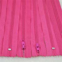 ﺴ◆ 10 pcs Fushia Color Nylon Coil Zippers Tailor Sewing Tools Craft 9 Inch Z05