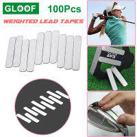 100Pcs=10Set Weighted Lead Tape Add Swing Weight For Golf Clubs Tennis Racket Iron Putter