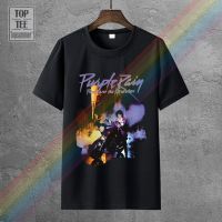 Prince Purple Rain Prince and The Revolution T Shirt Emo Punk T Shirts Rock Hippie Men Oversize Tshirts Goth Gothic Tee-Shirt
