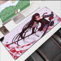 Xxl Mousepad เครื่องเกมคอนโซล Akame Ga Kill อุปกรณ์เกมคอมพิวเตอร์ แผ่นรองโต๊ะ แผ่นรองยาง Mausepad Mousepad ตู้แป้นพิมพ์ Mausepad แล็ปท็อป