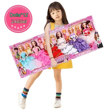 Very big discount barbie doll set