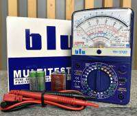 BLU มัลติมิเตอร์ รุ่น YH-372D แท้100% Multimeter มิเตอร์วัดไฟ เครื่องวัดไฟ มัลติมิเตอร์แบบอนาล็อก เครื่องวัดกระแส