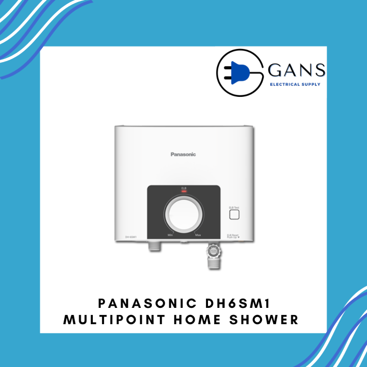 panasonic multipoint shower heater DH6SM1 panasonic home shower heater multipoint  shower set [GGANS ELECTRICAL SUPPLY] | Lazada PH