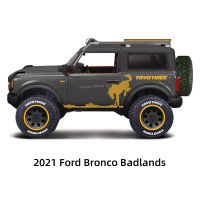 Maisto Off-Road Series 1:24 2021 Ford Bronco Badlands Static Die Cast ยานพาหนะรุ่นสะสมรถ Toys