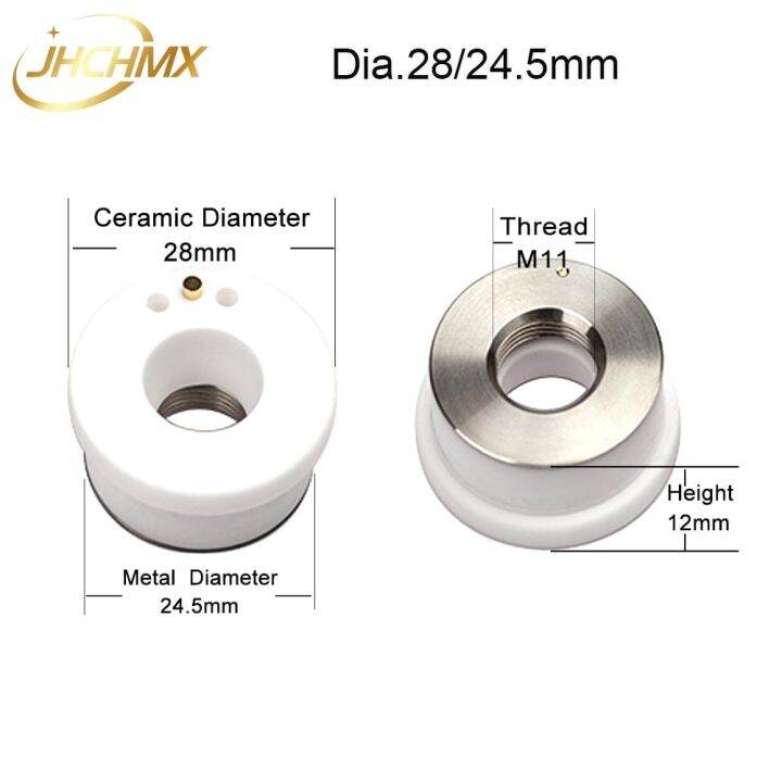 jhchmx-wsx-laser-ceramic-nozzles-holder-ktb2-con-p0571-1051-00001-dia-28mm-m11-for-precitec-hsg-fiber-laser-cutting-head