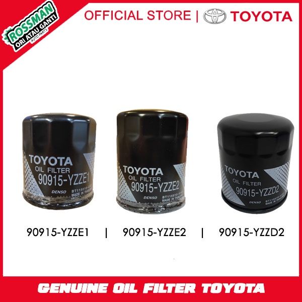 ORIGINAL TOYOTA OIL FILTER ( 90915-YZZE1 / YZZE2 / YZZD2 ) ST246 | Lazada