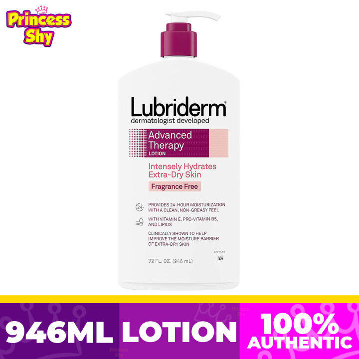 Lubriderm Advanced Therapy Lotion Hydrates Extra Dry Skin 32 Fl Oz Lazada Ph