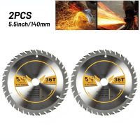 2pcs Electric Saw Blade Cutting Disc 36T 5.5 quot; 140mm Circular Saw Blade Angle Grinder Saw Disc Wood Cutter Woodworking Tool