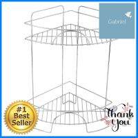 ชั้นเข้ามุมสเตนเลส2ชั้นS-KECH HMS37CORNER RACK KECH HMS37 2-TIER STAINLESS STEEL 304 **ด่วน ของมีจำนวนจำกัด**