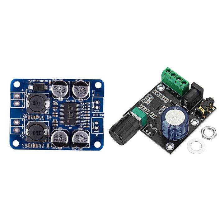 DC 8 26V TPA3118 PBTL Mono Digital Amplifier Board With PAM8610 Dual Channel DC 12V Audio Stereo