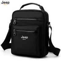 JEEP BULUO Mens Handbag Messenger Shoulder Bags Nylon High Quality Waterproof Business Casual High Capacity Male Tote Men Bag