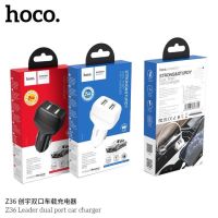 SY Hoco Z36 หัวชาร์จในรถยนต์ carcharger dual USB port 2.4A/2USB สินค้ามาใหม่!! ของแท้100%