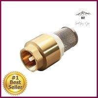 ฟุตวาล์วสปริง PP 1/2 นิ้ว สีทองSPRING FOOT VALVE PP 1/2IN GOLD **คุ้มที่สุดแล้วจ้า**