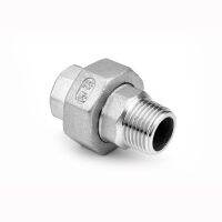 1/2 quot; 3/4 quot; 1 quot; 1 1/4 quot; 1 1/2 quot; BSP Female To Male Thread 316 Stainless Steel Union Pipe Fitting Connector Adapter Coupler