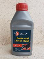 DOT3 Brake Caltex น้ำมันเบรคคาลเท็กซ์ ดอท3 ขนาด0.5ลิตร Caltex มาตรฐาน DOT3 / SAE J 1703