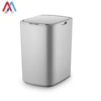 [Intelligent induction trash can with lid large capacity stainless steel trash can,[Top quality!]XIAOMI MIJIA with wholesale! Intelligent induction led trash can with lid large capacity closure stainless steel trash can,]