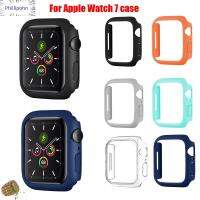 Fillipohn เคสป้องกันกรอบนาฬิกา PC แบบบางพิเศษสำหรับ Apple 7กรอบนาฬิกา Iwatch 41มม. 45มม.