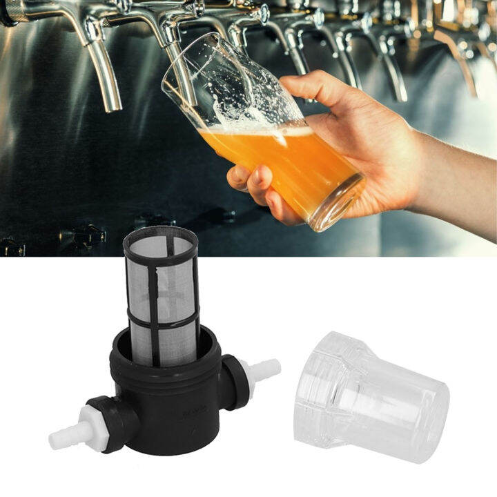 Inline Filter for Home Brewing 150 micron 100 mesh Water & Beer