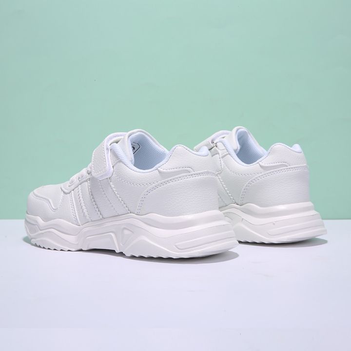 6-12y-kid-sneakers-white-shoes-children-velcro-casual-shoes-pu-leather-boys-girls-sneakers