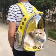 Nhiều mẫu  Balo phi hành gia cho thú cưng tặng kèm lót vệ sinh