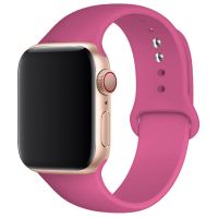 [HOT CHALIUIUILILXWE 607] สายซิลิโคนสำหรับสายคาด Apple Watch 44มม. 40มม. 42มม. สายนาฬิกาข้อมือ Ultra 49มม. 8 3 4 5 6 SE Correa Watch Series 7 41มม. 45มม.