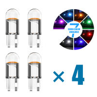 4XNew ซัง Led W5W T10บริสุทธิ์แก้วรถยนต์หลอดไฟ6000พันสีขาวอัตโนมัติรถยนต์โคมไฟป้ายทะเบียนโดมแสงอ่าน DRL สไตล์12โวลต์