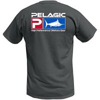 เสื้อตกปลาแขนสั้น PELAGIC Deluxe,เสื้อตกปลาประสิทธิภาพสูงเสื้อตกปลา UPF50 +