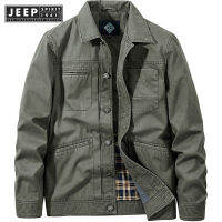 JEEP SPIRIT 1941 ESTD 2022 New Men S Casual Men S Jacket Wind Jacket Multi-Pocket Top Men S Jacket