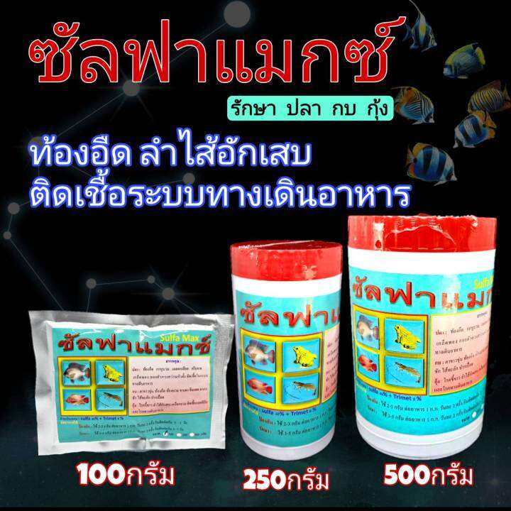 ซัลฟาแม็กซ์-ท้องอืด-ตาขาวขุ่น-ลำใส้อักเสบ