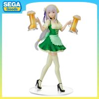 ภาพอนิเมะ SEGA เดิมอีกครั้ง: ชีวิตในโลกที่แตกต่างจากของตกแต่งในฉากแม่บ้าน Emilia Oktoberfest