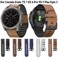 สายนาฬิกาสำหรับ Garmin Fenix 7X 7 6X 6 Pro 5X Plus Epix 2 Forerunner 965 955 945 935กำไลข้อมือสายรัดข้อมือ22มม. 26มม.